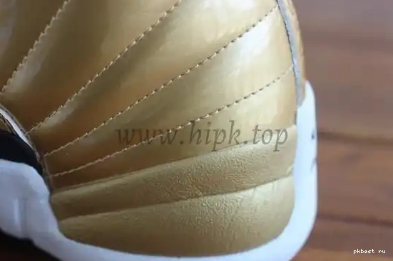 Authentic Air Gold 12 Jordan Pinnacle 0513